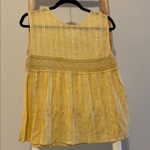 Altard State yellow tunic top